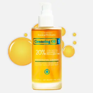 20% Ultra-Nutrition Cleansing Oil | Nourishing & Calming Facial Cleanser for Effortless Makeup Removal | Gentle & Effective Cleanser