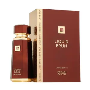Liquid Brun Limited Edition Extrait De Parfum, Luxury Unisex Fragrance with Bergamot, Cardamom, Cinnamon, Vanilla & Musk,