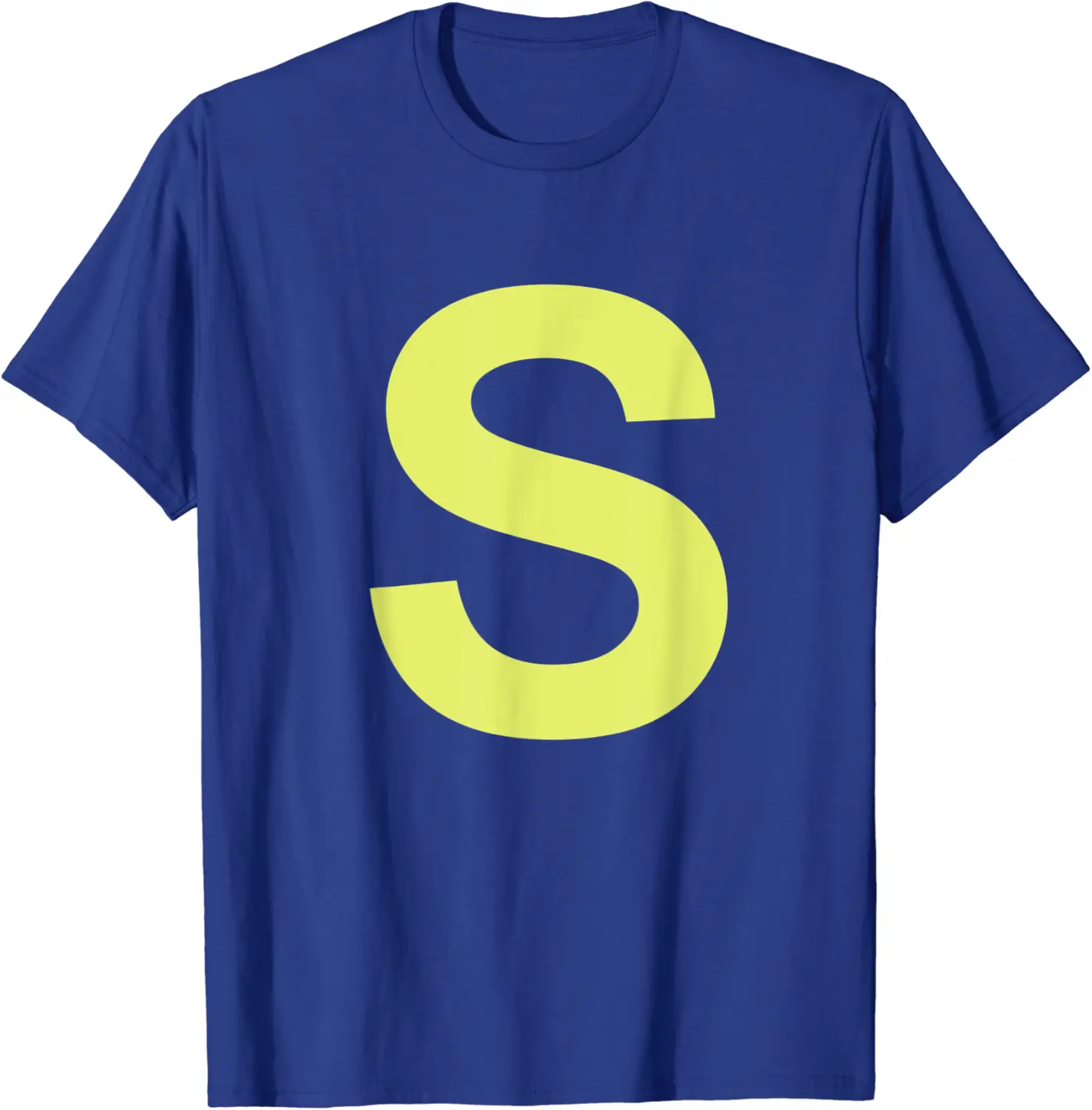 Chipmunk Halloween Carnival Group Costume Letter S Shirt Blu T-Shirt - Rubencordov Shop 22B07QYTBPVZ