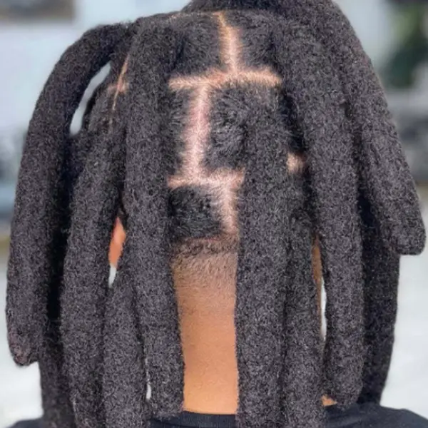 Wick Dreadlock Extensions, wick loc extensions, 100% human hair (1 dreadlock)