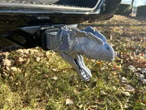 Allosaurus - Snap-in fit | 2” Tow Hitch Cover | Premium Truck Accessory