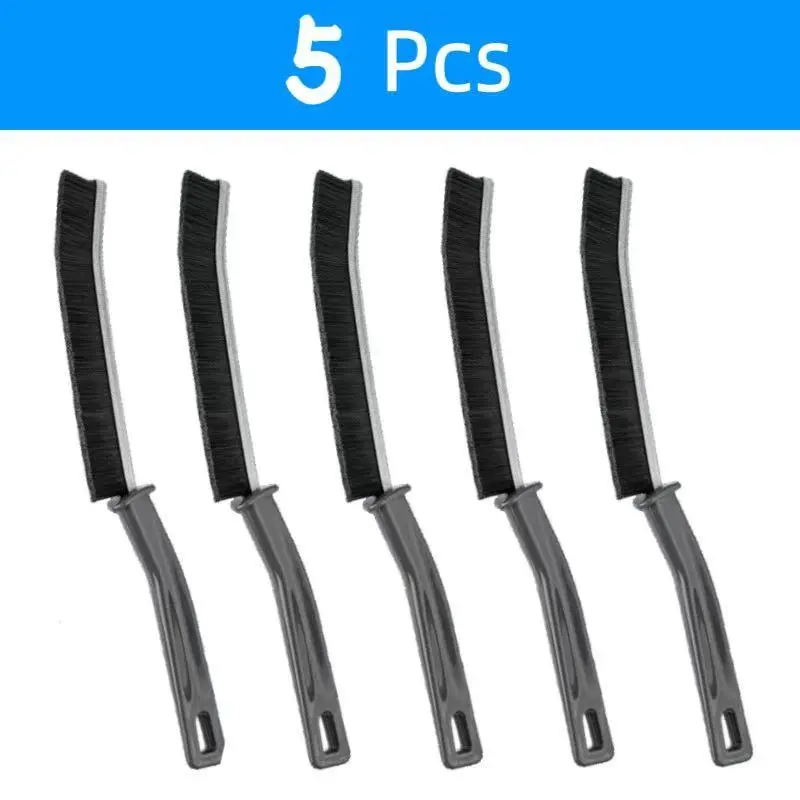 5pcs Crevice Cleaning Brush, Hard Bristle Scrub Brushes Tools, Multifunctional Grout Brush for Home, Bathroom, Ktichen, Window and Corners