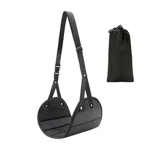 Portable Adjustable Ankle Strap for Travel, Lightweight Footrest for Office Naps, Comfortable Hanging Foot Strap for Outdoor Trips