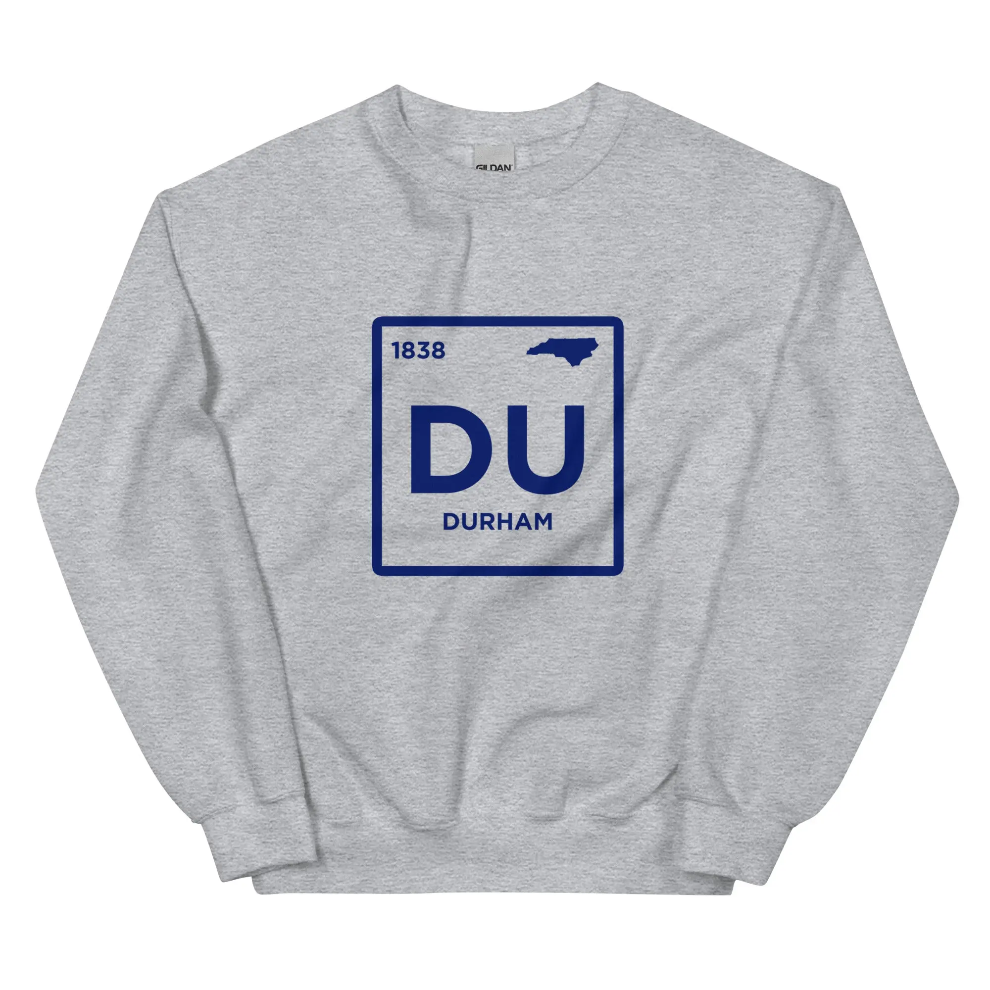 Duke University Durham Periodic Symbol Unisex Sweatshirt