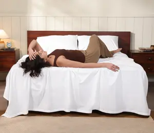 RUVANTI 100% Cotton Sheets – Soft Peached Percale, Lightweight & Breathable Cooling Comfort for Summer, 14″ Deep Pocket Sheet Set