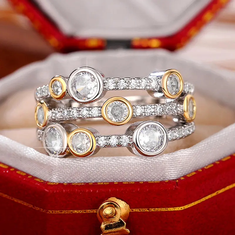 Decorated Ring, Fashion Jewelry for Party, Daily Clothing Decor, Trendy All-match & Exquisite Jewelry for Birthday Gift