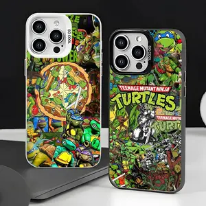 Teenages Mutants Ninjas Turtles CaseFor iphone 17 16 15 14 13 12 11 17Air Plus Pro Promax Shockproof Color Mobile Phone Shell Cover