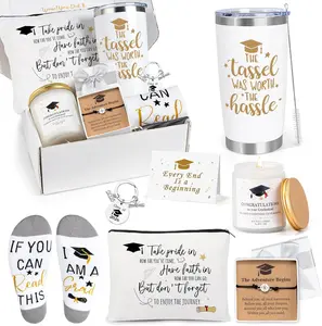 UAREHIBY Graduation Gifts for Her 2026,20 OZ Wine Tumbler Graduation Gift for Senior College,Funny Gift for Him,Congratulations Gifts for Nephew Niece Brother Sister Son Daughter