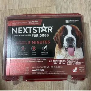 NextStar Flea & Tick Topical Treatment for Extra Large Dogs - (3) Month Supply
