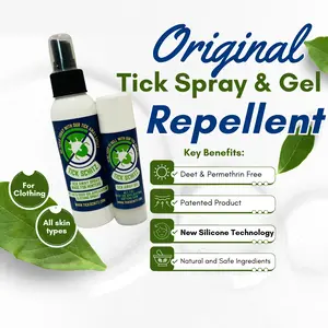 Original Tick Schitz Bundle - Silicone Shield: Ultimate Insect Defense for Skin & Clothing!