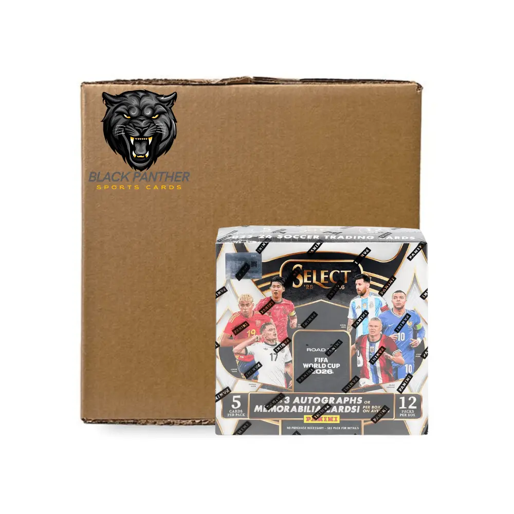 2025-26 Panini Select Road to FIFA World Cup Soccer Hobby 12 Box Case