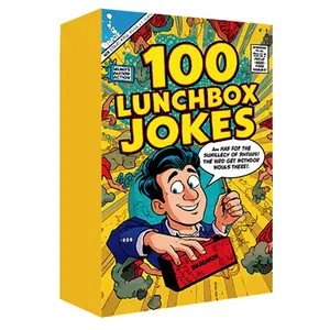 100 Lunchbox Jokes Interactive Board Game Cards, Truth or Dare Questions, Bestselling Couple Game, Perfect for Game Night, Dates, Travel