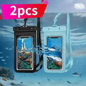 2/4pcs Mobile Phone Waterproof Bag with Touchscreen Swimming Function, Sealed And Waterproof to Prevent Water from Entering Your Phone, Suitable for Underwater Sports