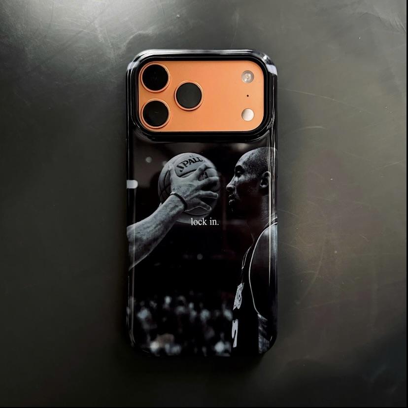 Kobe Bryant Quote Phone Case, Mamba MentalityMotivation Tough Cases, Basketball Legend MerchCases, Gift for Fans,iPhone12-17，  W19