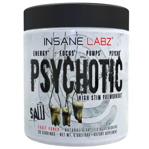 Insane Labz Psychotic SAW Energy Preworkout