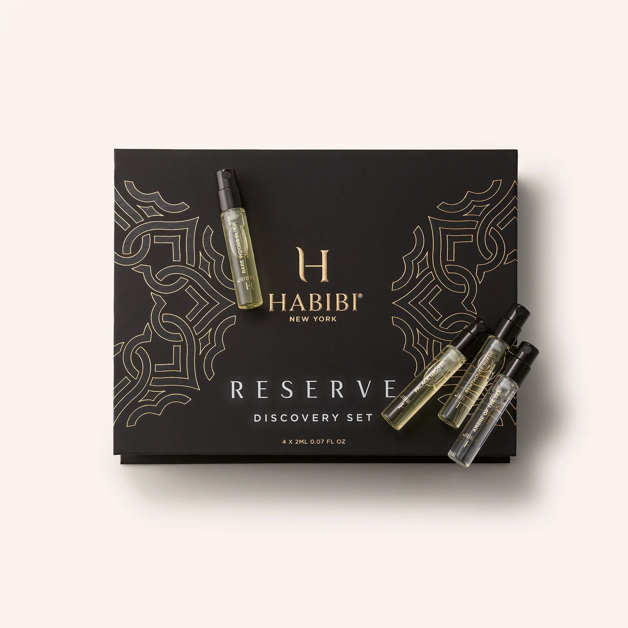 HABIBI NEW YORK Reserve Collection Unisex Fragrance, 4x2mL,