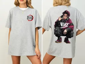 Tanjiro Demon Slayer Shirt, Kimetsu no Yaiba Shirt, Streetwear Style Shirt