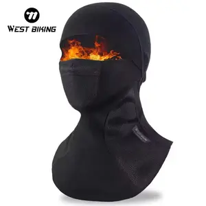 WEST BIKING Balaclava Ski Mask.Custom Design 3 Hole Full Face Cover Ski Mask,Winter Windproof Warm Water Resistant Mask With Embroidery Logo