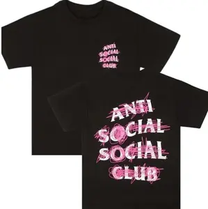 Anti Social Social Club Nevermind Short-Sleeve T-shirt, Unisex Tshirt, Gift For Women Mens, Top Mens Womenswear