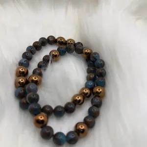 Blue Bracelet Set, Fashionable Accessory for Daily Wear, Versatile Jewelry for Casual Outings