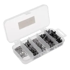 500Pcs Crimps Coarse Sea Fishing Mono Braid Wire Leader