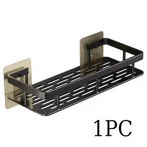 Large Capacity Soap Holder, Soap Dish Holder, Soap Rack, No Drilling Installation, Floating Shelf for Bathroom and Kitchen, Space Saving, Easy to Install