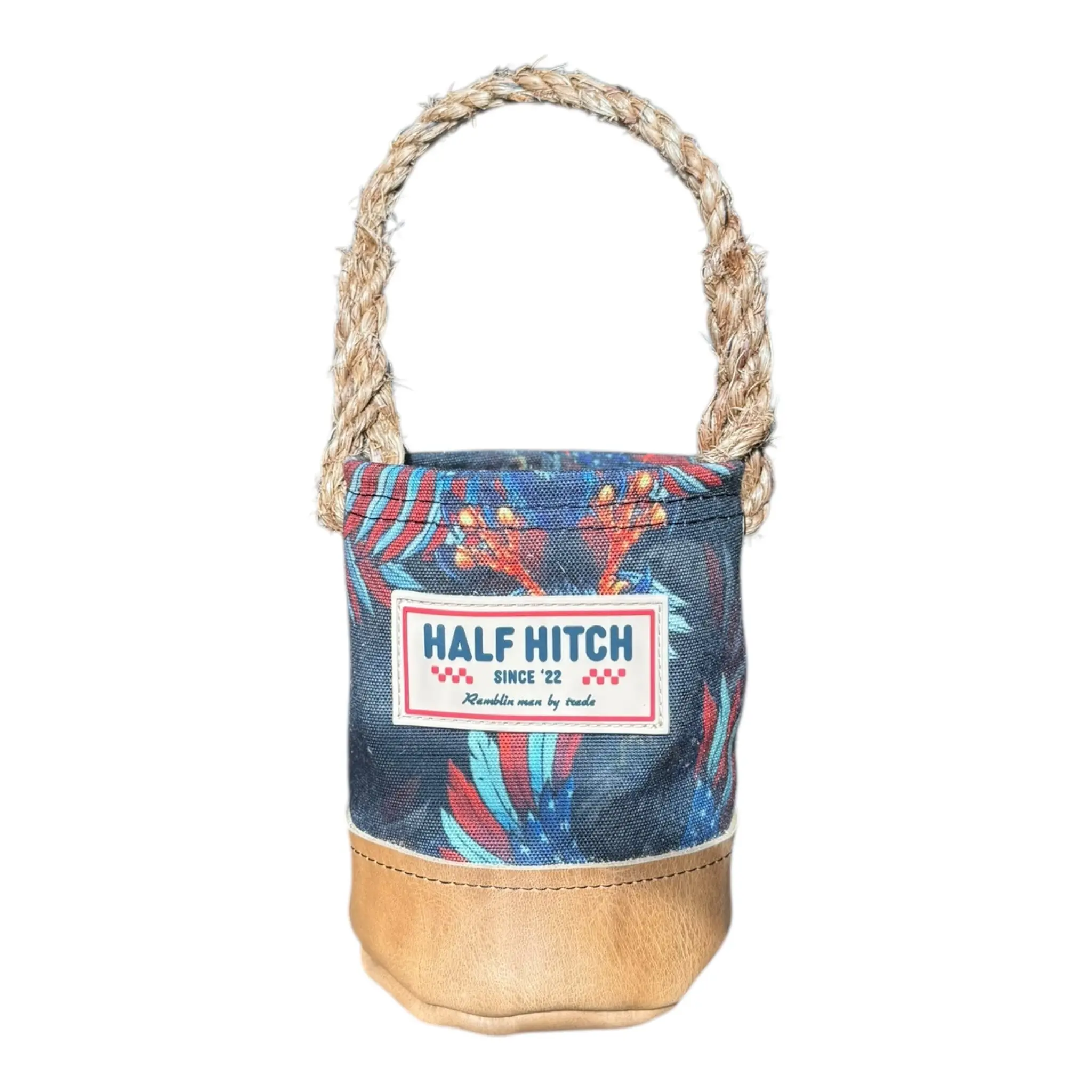 Half Hitch Mini Grunt Bags Handmade Durable Leather Custom Patterns USA Crafted Unique Design