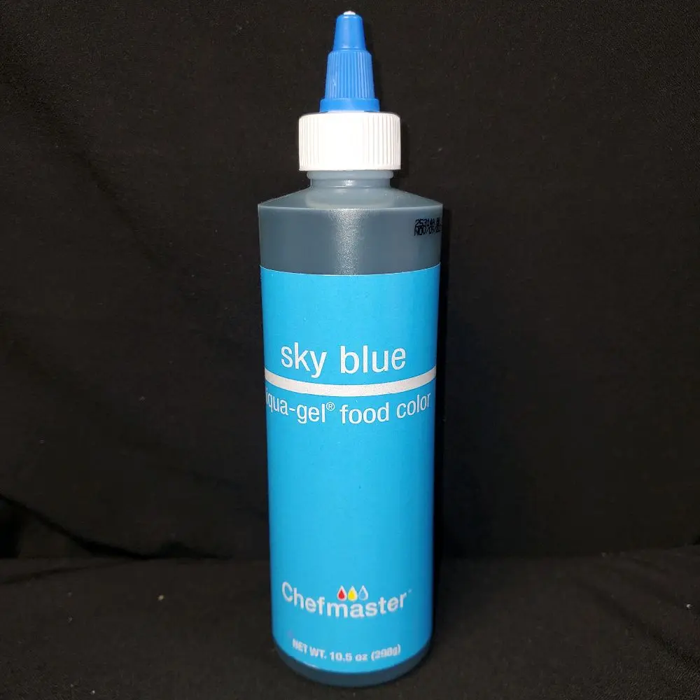 Sky Blue Liquid Gel Food Coloring