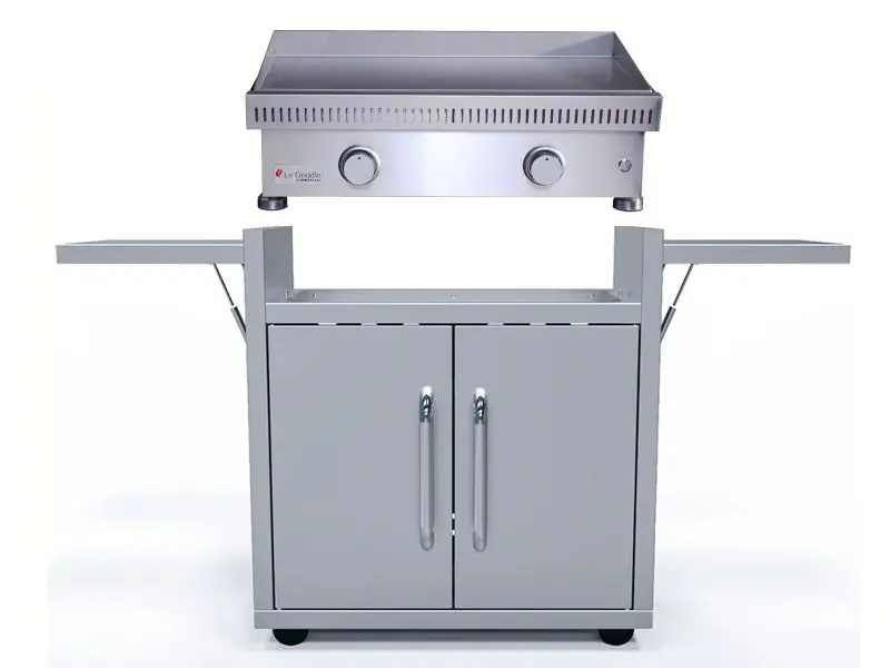 Le Griddle Commercial Series 75 30-Inch 2-Burner Freestanding Gas Griddle - 3mm Plate