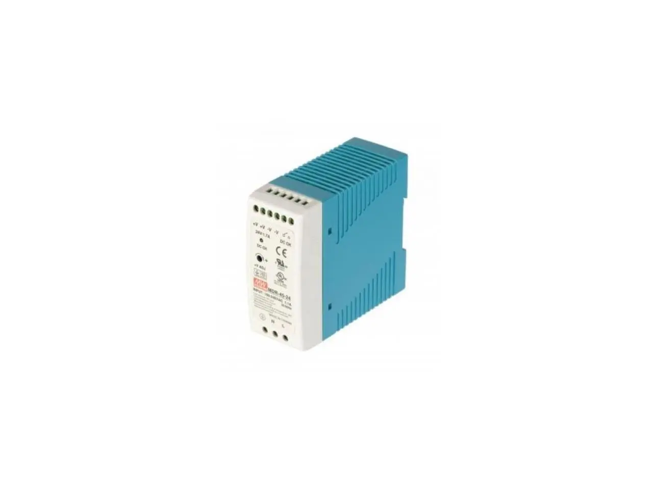 Planet PWR-40-24 40W 24V DC Single Output Industrial DIN Rail Power Supply (-20 ~ 70 degrees C)