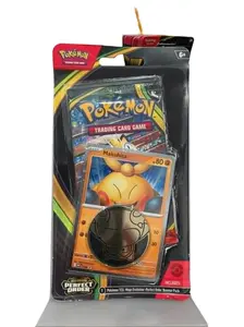 Pokémon Mega Evolution Perfect Order Booster Pack Makuhita Promo Card & Coin