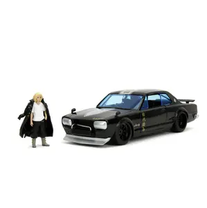 Tokyo Revengers 1:24 1971 Nissan Skyline GT-R Die-Cast Car & 2.75" Mikey Figure