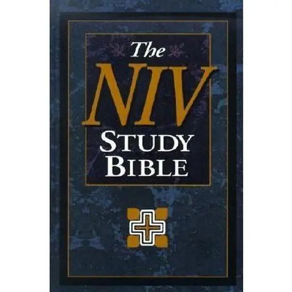 Used NIV Study Bible - Personal Size, Hardcover by Zondervan, English, Like New, Conservative Bible Scholarship, 425 Archaeology Icons, 900 Character Profile Icons