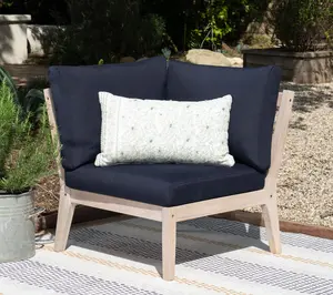 Linon Home Teagon Nat Corner Chair Linon Home Teagon Nat Corner Chair