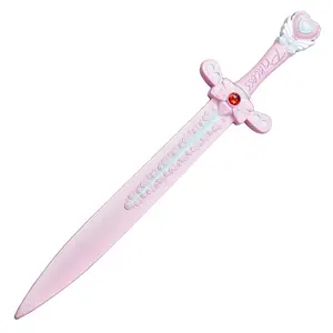 Munetoshi 23.5" Pink Princess Magic Foam w/ Red Jewel and Flower Accents Halloween Holiday Gift Cosplay Costume Set