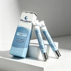 Plexaderm 10ml Anti-Aging Rapid Reduction Eye Serum, Fast Acting Firming Serum to Smooth Under-Eye Wrinkles & Lift Sagging Skin, Daily Anti-Aging Eye Care Treatment