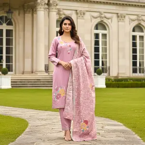 Customized floral kurta set