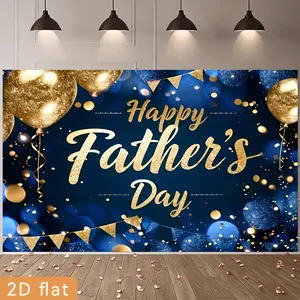 Father’s Day Backdrop Dad Birthday Backdrop Celebration Background Cloth Father Tapestry Wall Hanging Photography Background Polyester Fiber Party Event Home Room Entryway Decor Studio Prop Wall