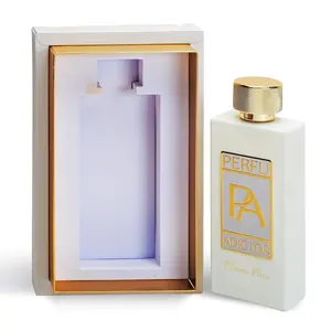 Perfu Adictos Blanca Pura | Eau de Parfum for Men & Women – 3.4oz / 100ml – Elegant Jasmine Fragrance with White Musk & Magnolia – Long-Lasting 25% Concentration – Luxurious Unisex Scent | Ideal for Everyday Wear, Special Occasions, or Gifting