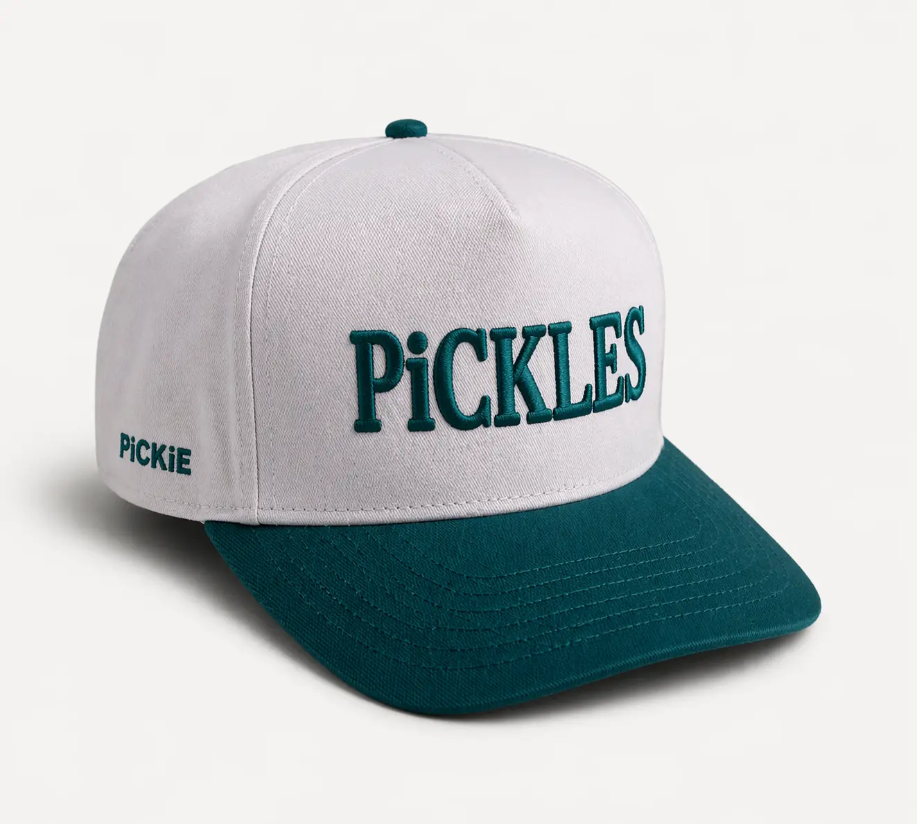 Embroidered Pickles Pattern Hat, Fashion Clothes Accessory for Daily Wear