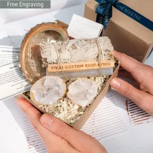 Sydney Bundle- Personalized Palo Santo & Abalone Shell Box Set