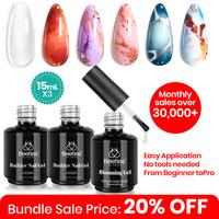 Blooming Gel+Builder Gel*2