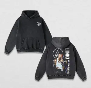 Chester Bennington Legacy Tee – Vintage Acid Wash Heavy Cotton Oversized Unisex Rock Band T-Shirt, Retro Y2K Nu Metal Streetwear Top