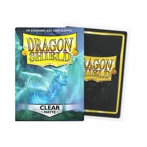 Dragon Shield Standard Matte Sleeves: Clear (100ct.)