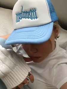 Cyber y2k aesthetic Embroidered Baseball Cap