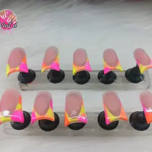 Tye Dye Duck Press On Nails