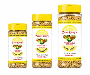 Lemon Pepper Vegetable Seasoning - Bundle Pack - Flavor Natural