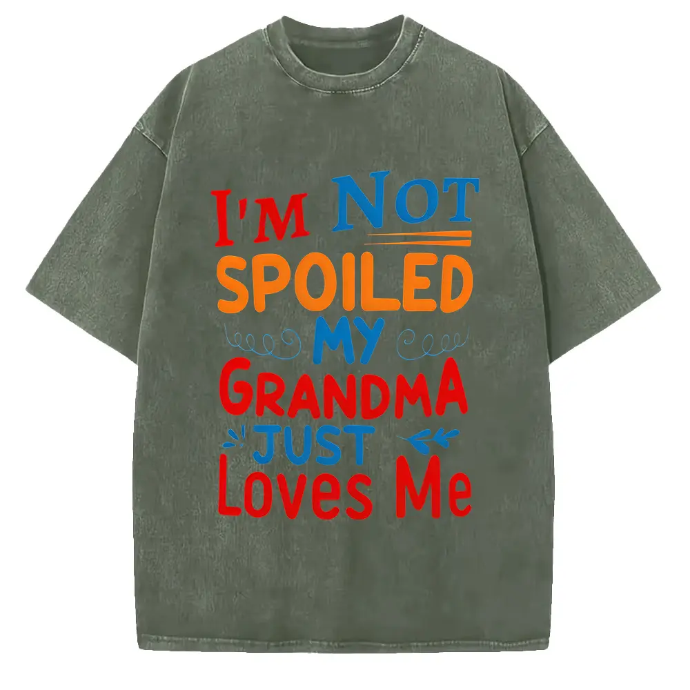 Washed T-shirt-Green