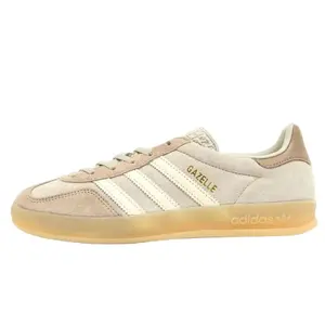 Adidas Originals Gazelle Indoor Beige HQ2662 Women's Fashion Sneaker New