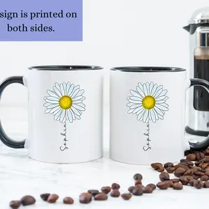 Daisy Mug Daisy Gifts Daisy Flower Cup Daisy Flower Coffee Mug Daisy Coffee Cup Daisy Gifts For Her Daisy Gifts Women
